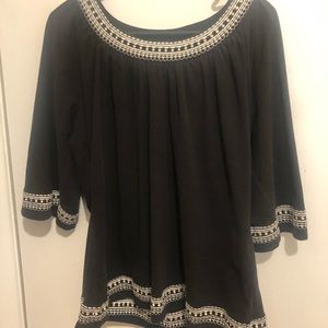 bell sleeved top